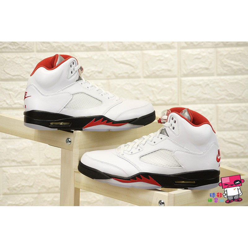 球鞋補習班 NIKE AIR JORDAN 5 RETRO FIRE RED 流川楓 白紅 老屁股 DA1911-102