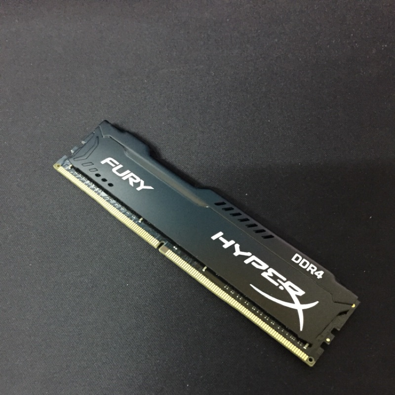 二手 金士頓 8G DDR4-2400 HyperX Fury