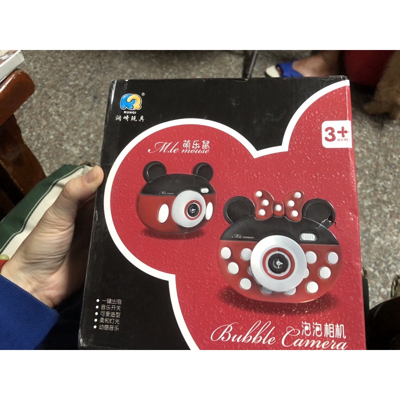 台灣🇹🇼現貨免運 自動泡泡機 照相造型 迪士尼 米奇 米妮泡泡機 泡泡機 自動泡泡機 泡泡照相機 泡泡機 相機造型