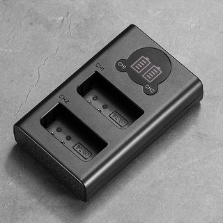 ◎兔大叔◎ Micro USB/ Type-C 雙用 LCD顯示 USB 雙槽充電器 for BLN-1 (不含電池)
