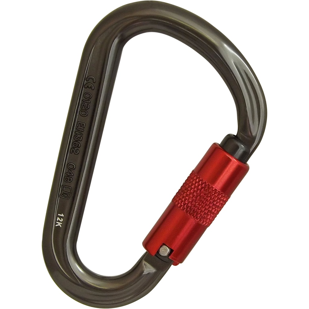 英國 ISC HMS Karabiner SS Supersafe (3-way) HMS鋁合金三段鎖鉤環KH204SS