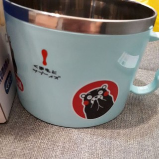 【蘭的同人小舖】熊本熊便當盒 不鏽鋼 泡麵碗