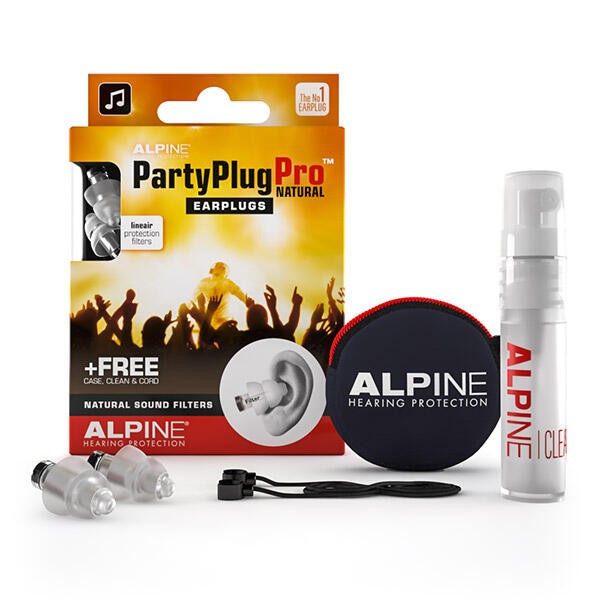 【又昇樂器】Alpine PartyPlug Pro Natural 荷蘭 派對 音樂 降噪濾波 耳塞 earplugs