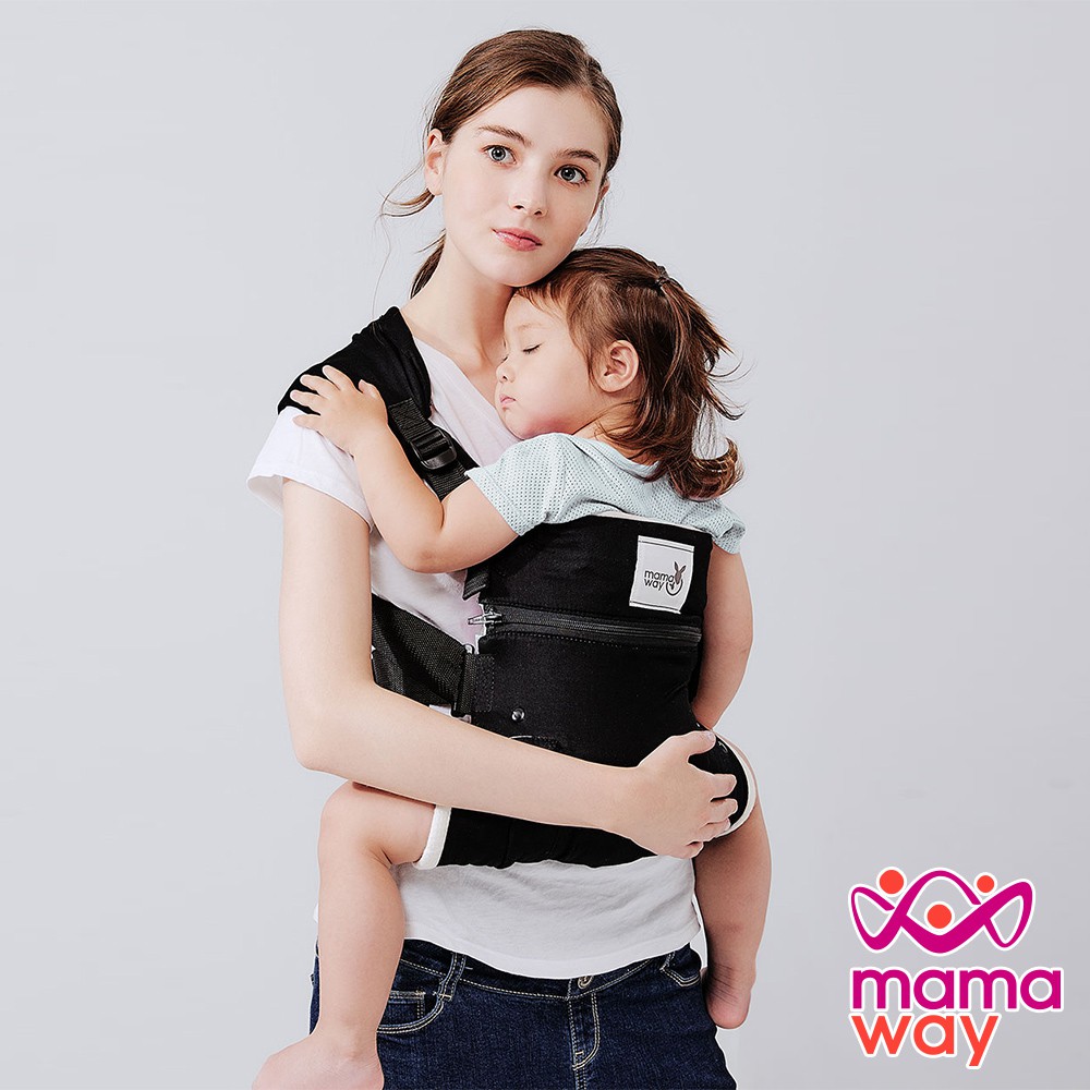 【mamaway媽媽餵】 4D環抱式嬰兒背帶二代 背帶  外出 不悶熱
