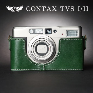 【TP ORIG】相機皮套 適用於 Contax TVS / TVS II 專用 【可訂作日期背蓋款底座】