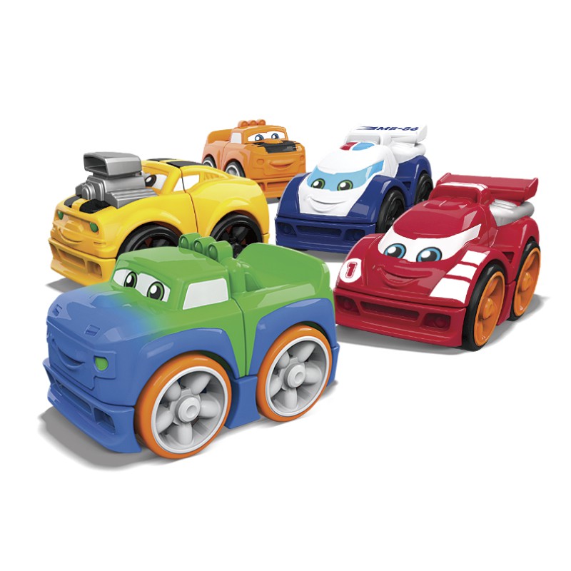 Mega Bloks美高積木First Builders系列小賽車 - 隨機發貨 ToysRUs玩具反斗城