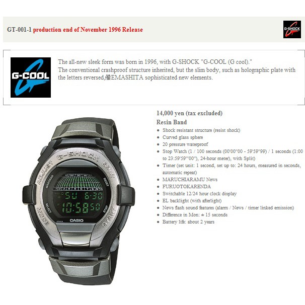 g shock gt 001