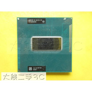 【大熊二手3C】CPU-988A G2 QC25 ES Core i7-3720QM 2.6 6M 5GT/s 4C8T