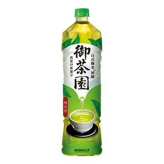 【本賣場『任選五箱飲料』或『滿額1500元』免運】御茶園日式無糖綠茶 1250ml x 12入