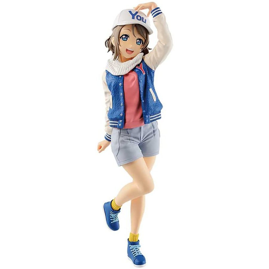 現貨 官方lovelive Sunshine 渡邊曜曜exq 2nd 沼津私服景品公仔aqours 蝦皮購物