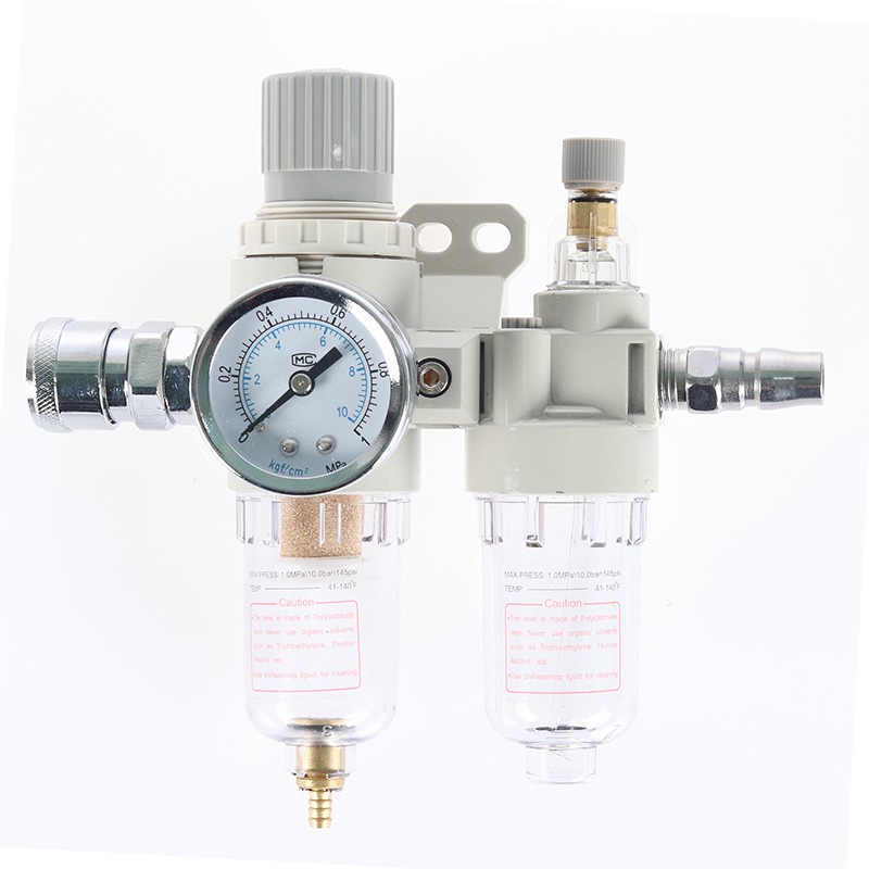 Afc2000 氣動氣壓濾清器調節器油水分離器壓縮機氣體過濾器氣泵氣壓調節
