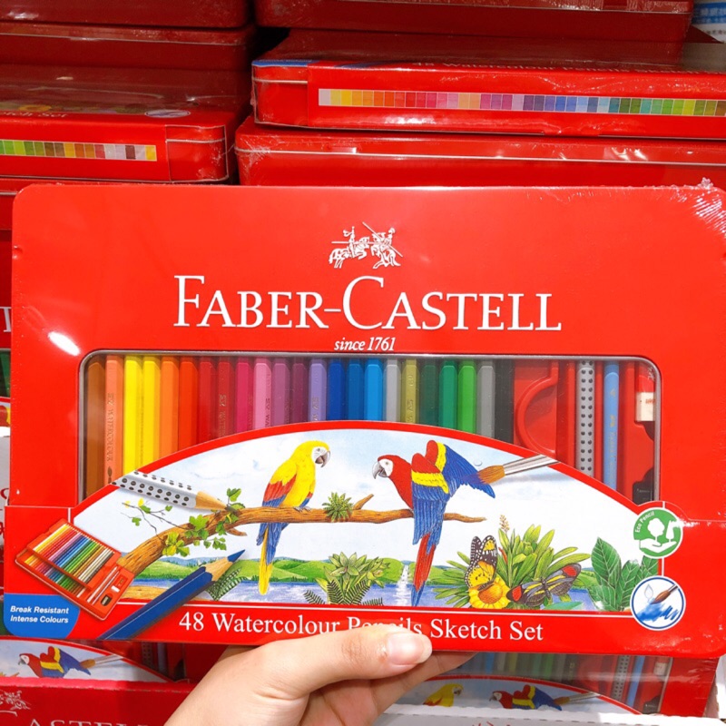 Costco 好市多代購】Faber-Castell德國輝柏水溶性彩色鉛筆48色 蝦皮購物
