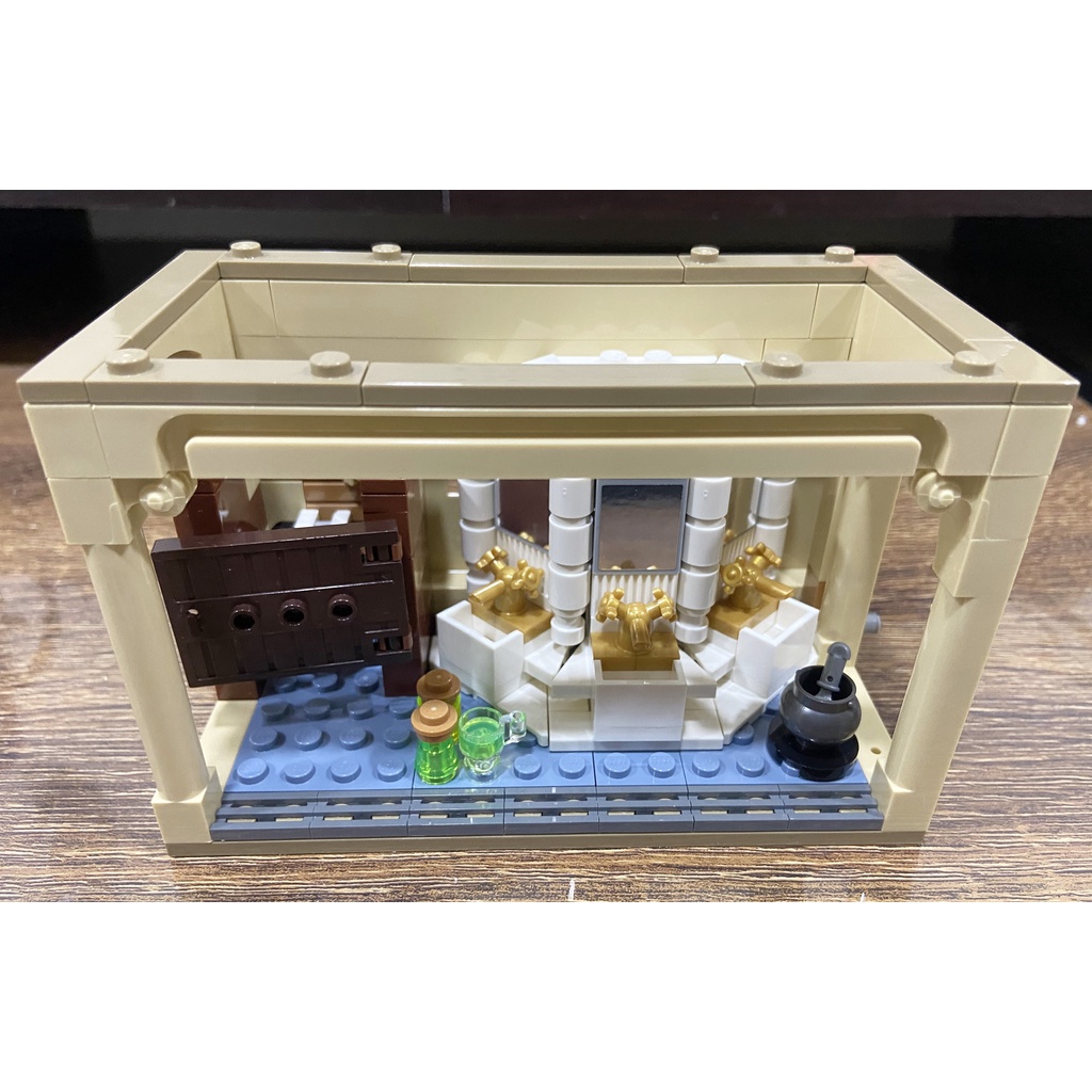 【已組裝】LEGO 樂高 2021 20 週年 哈利波特系列 76386 變身水失敗 貓咪頭 拆賣 單售 場景 女廁