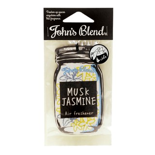 日本 John′s Blend MUSK JASMINE 麝香茉莉 清新爽身 香氛 吊卡 / 香片 (小) 化學原宿