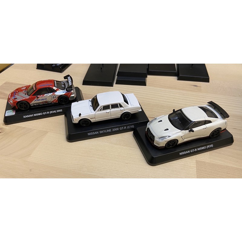 C10特別限量版7-11 NISSAN SKYLINE GT-R組裝模型迴力玩具車 本賣場不含運超過150才會出貨