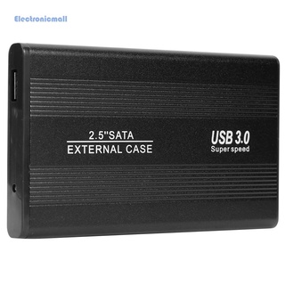 ElectronicMall01* 鋁合金2.5寸 SATA串口硬碟盒USB3.0