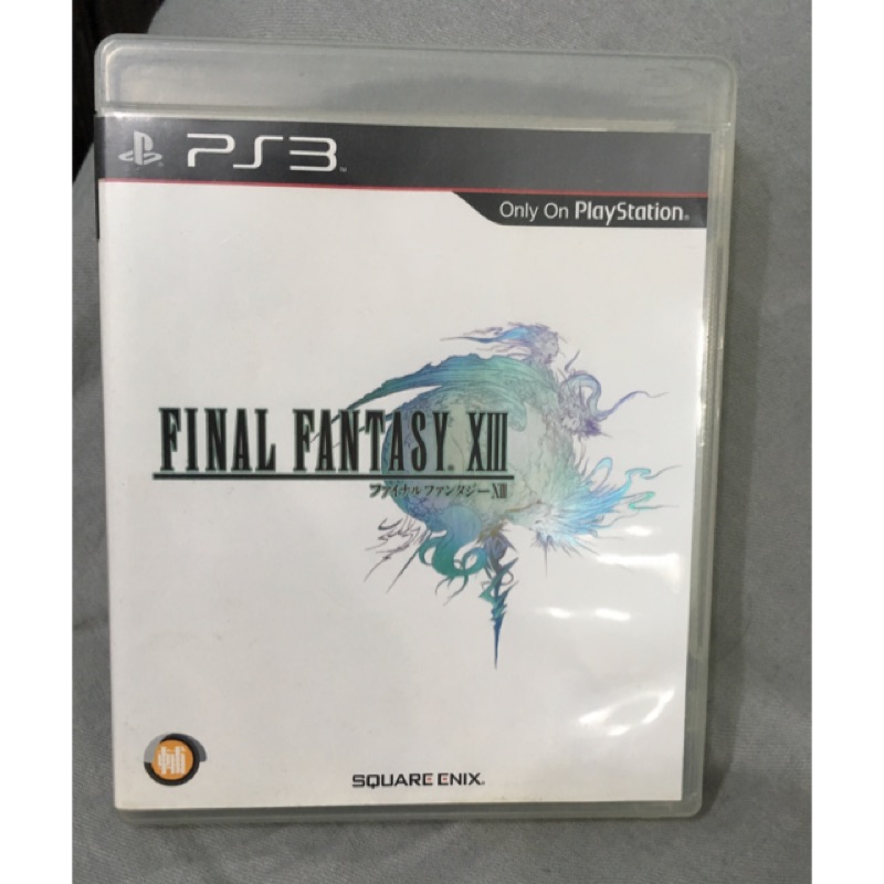 PS3 FINAL FANTASY XIII 太空戰士 日文版 二手商品
