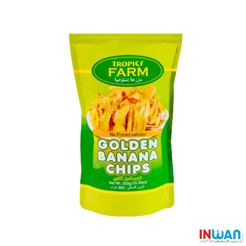 【 印灣 INWAN 】菲律賓 GOLDEN BANANA 香蕉片 KERIPIK PISANG 香焦脆片 香蕉脆餅