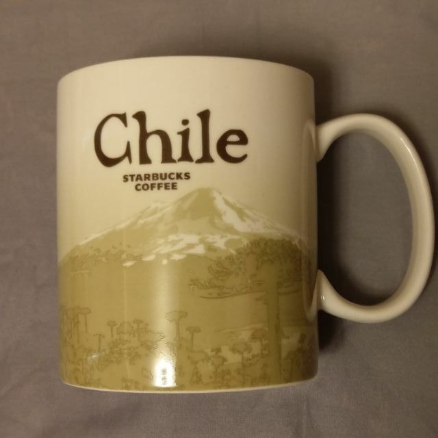 【全新現貨】智利Chile 星巴克馬克杯