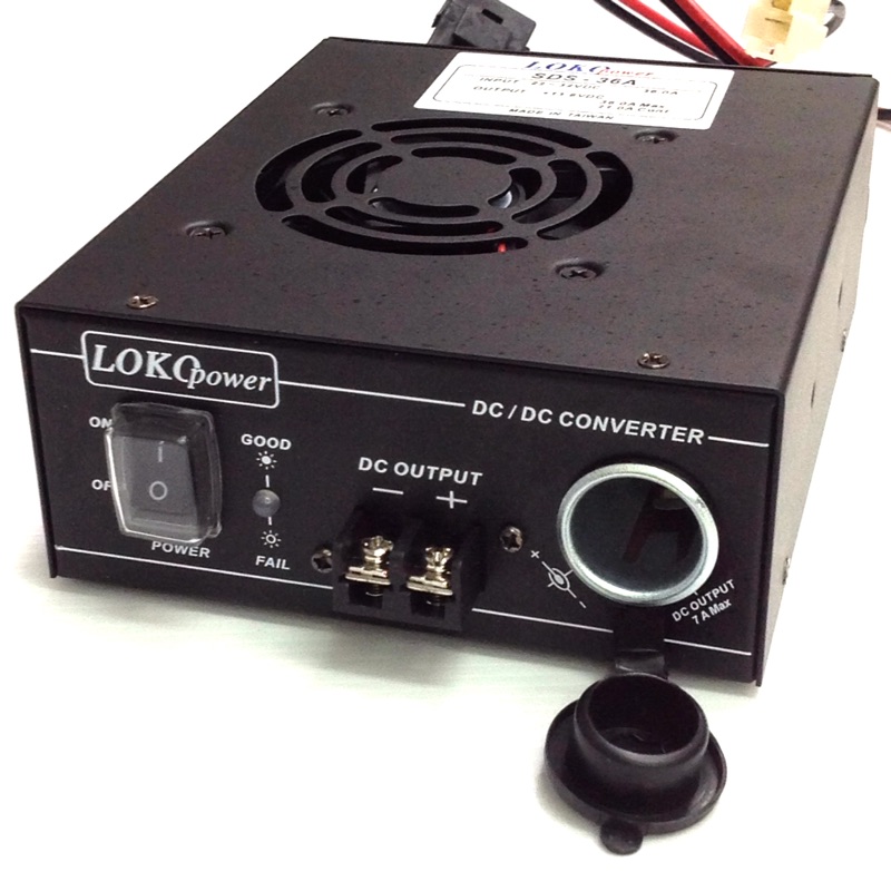 台灣製造 LOKO DC降壓器 DC24V降DC12V 36A 《SDS-36A》