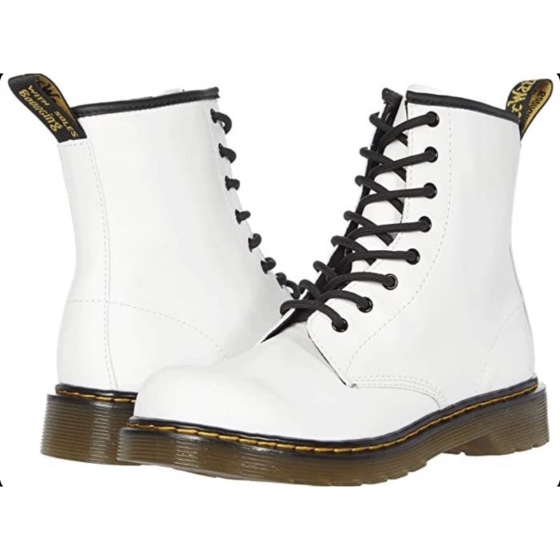 Dr.martens 1460 white youth 8孔