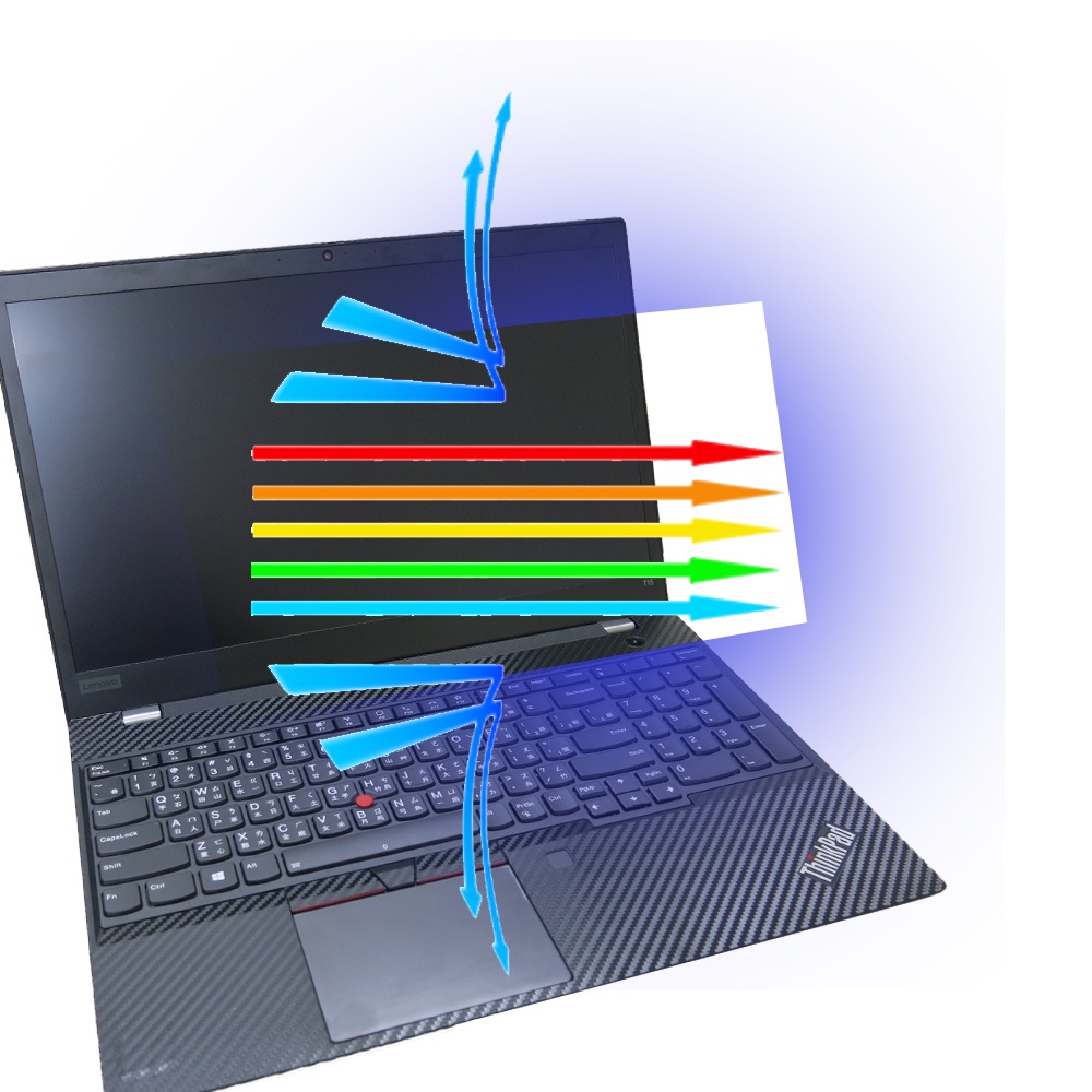 【Ezstick】Lenovo ThinkPad T15 Gen2 防藍光螢幕貼 抗藍光 (可選鏡面或霧面)