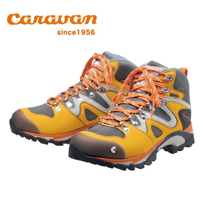 Caravan C4-03 女性專用戶外登山健行鞋-番紅花 日本品牌 亞洲人版型 10403