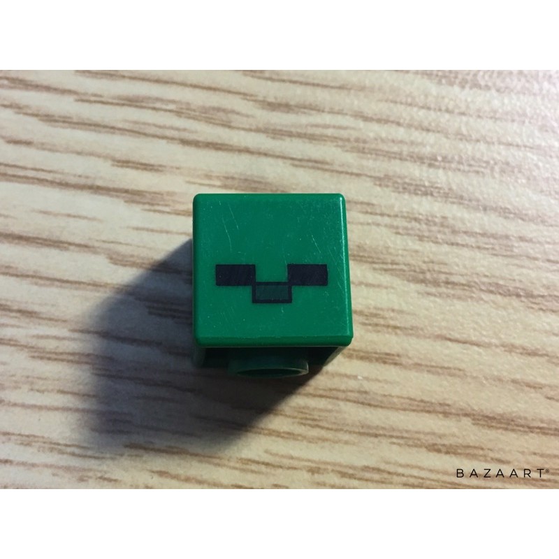 二手樂高lego 殭屍麥塊人偶頭創世神minecraft pb005 pb005 蝦皮購物
