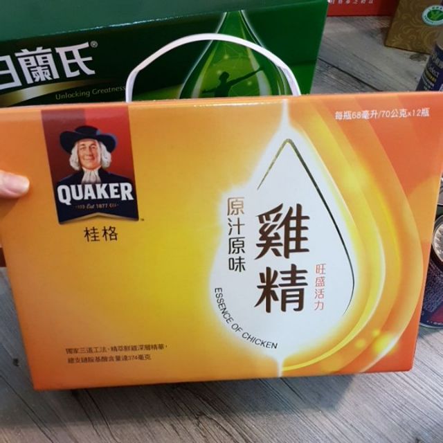 桂格雞精12瓶裝禮盒組