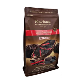 【艾莉生活館】COSTCO Bouchard 72% 黑巧克力 (910g/包)《㊣附發票》