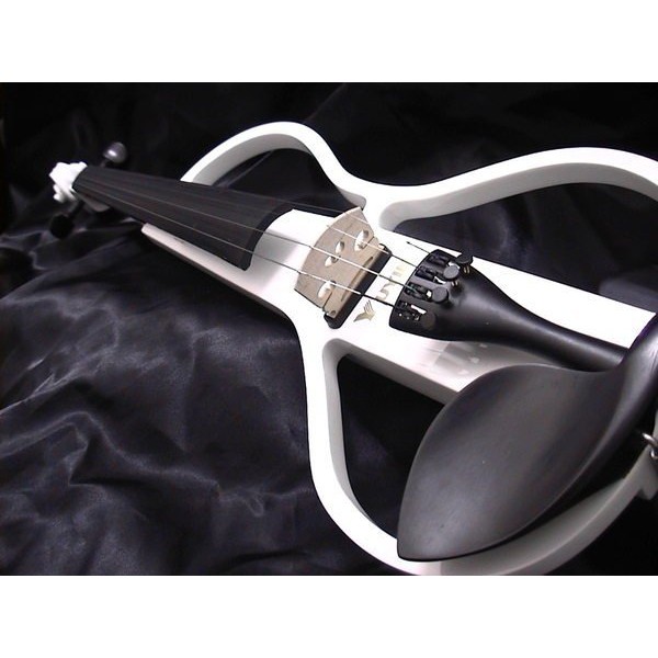 愛森柏格樂器 4/4白色電子小提琴新型樣式 市價12000
