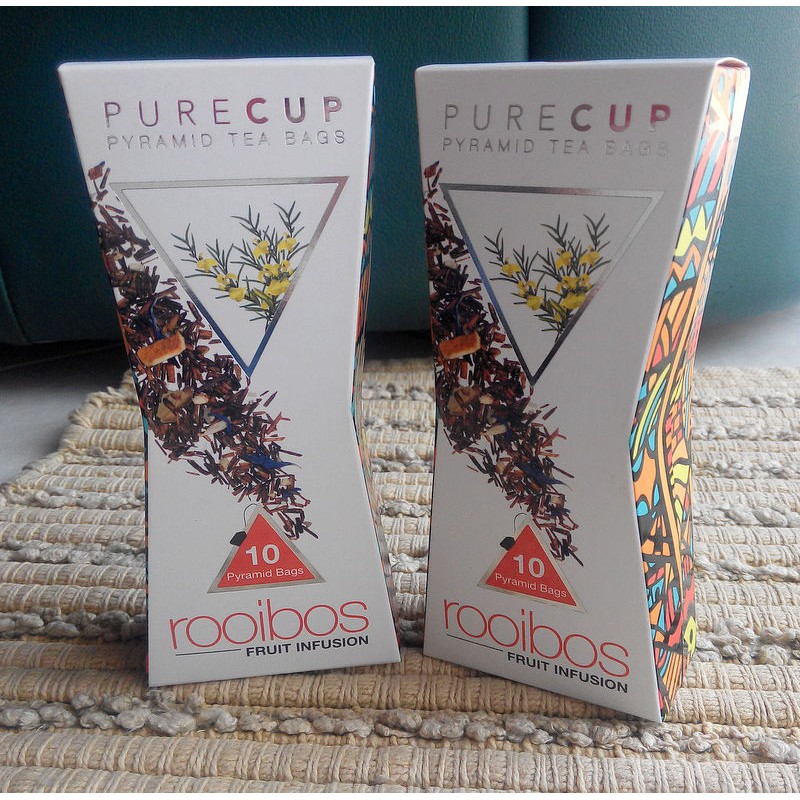 南非國寶茶 PureCup - Rooibos tea  Fruit fusion 綜合水果味 (10小包/三角锥茶包)