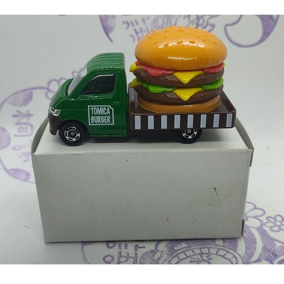 (現貨) 32 Tomica  多美 盒車拆售綠漢堡(附白盒)