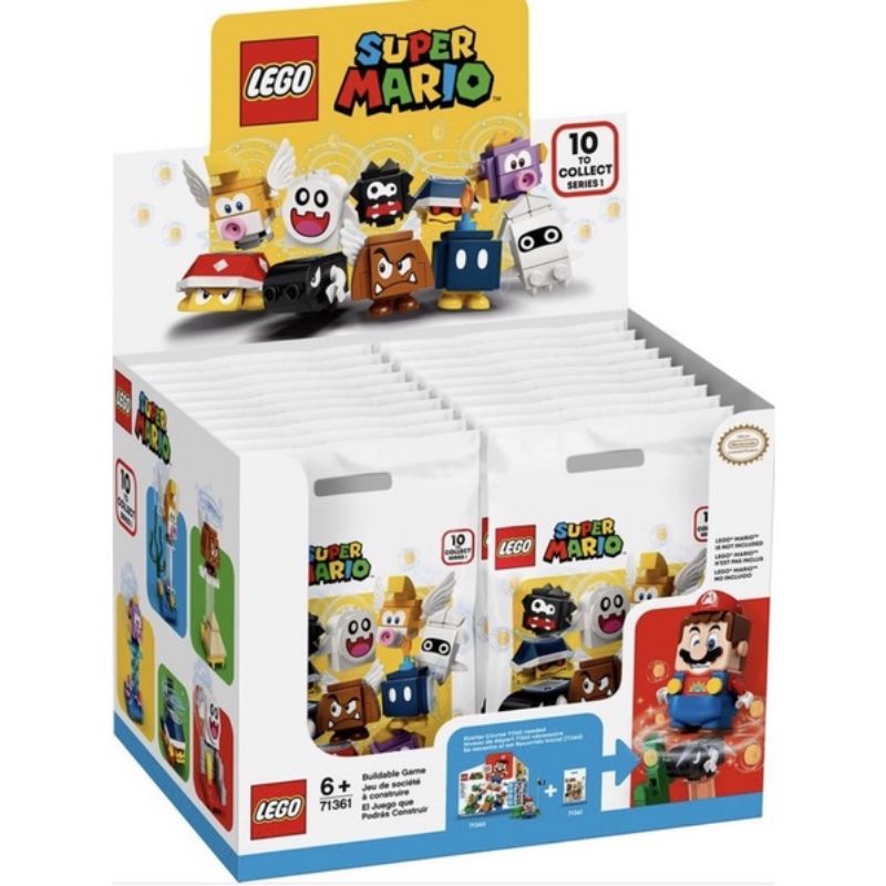 二拇弟 樂高 LEGO 71361 超級瑪利歐 角色人偶包 一套10包