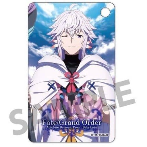 《動漫周邊屋》全新現貨 日空版 HOBBY 絕對魔獸戰線 「Fate/Grand Order」 梅林 證件套 悠遊卡套