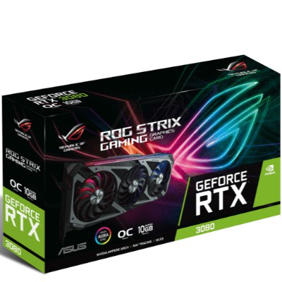 ASUS 華碩 ROG LHR Strix GeForce RTX™ 3080 O10G GAMING 11月購入 二手
