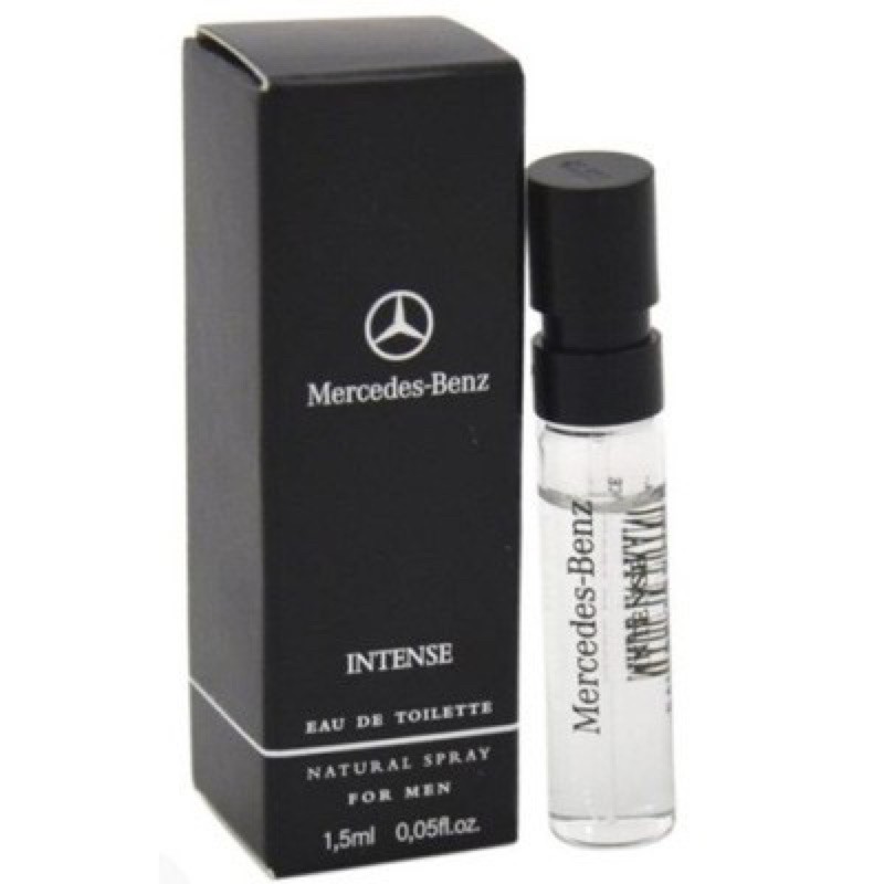 Mercedes Benz賓士極致精典男性淡香水1.5ml 原裝試管