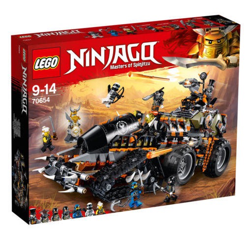 樂高 LEGO Ninjago 忍者系列 70654 獵龍戰車 全新未拆