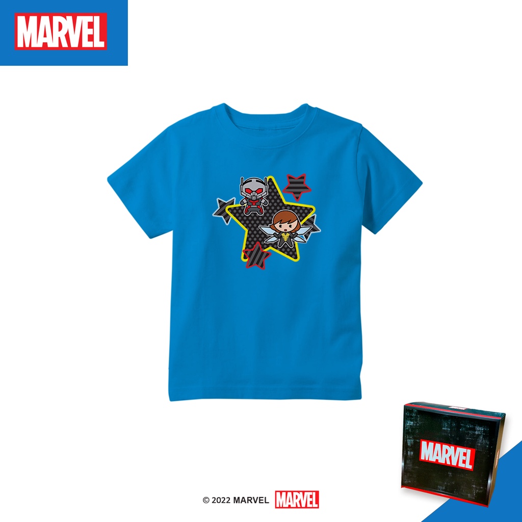 超級英雄男童 T 恤 Marvel T 恤 Marvel T 恤兒童 T 恤 Marvel Kawaii MKW206