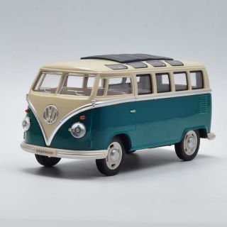原廠授權 1:24 1/24 Volkswagen 經典T2福斯 巴士 合金車 模型車最新板