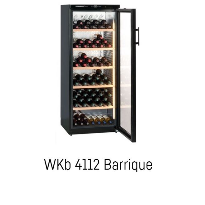 愛琴海廚房 德國利勃 Liebherr WKb4112 獨立式 單溫 紅酒櫃168瓶 原廠保固 110V