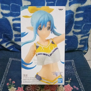 刀劍神域 日貨正版 長盒 EXQ 水手服 拉拉隊 亞絲娜 公仔