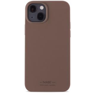 免運臺灣現貨 holdit iPhone 13 深棕色 特殊新液態矽膠手機殼 瑞典手機配件品牌 超薄設計彩色系列原廠正品