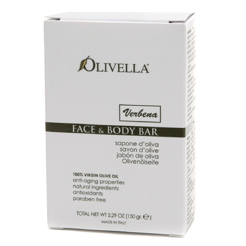 Olivella 橄欖油潔膚皂(馬鞭草) 150g【家樂福】