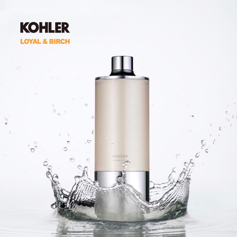 【KOHLER】Exhale 沐浴軟水過濾器+濾芯組合(濾芯/過濾水) 過濾器 濾心 K-R72914T