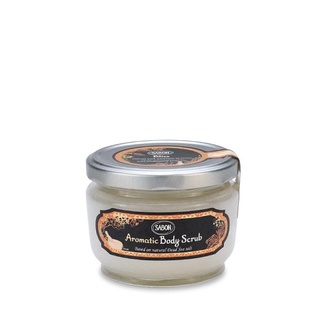 SABON 天竺葵精油身體磨砂膏 贈木匙 320g 黑皮TIME 44837