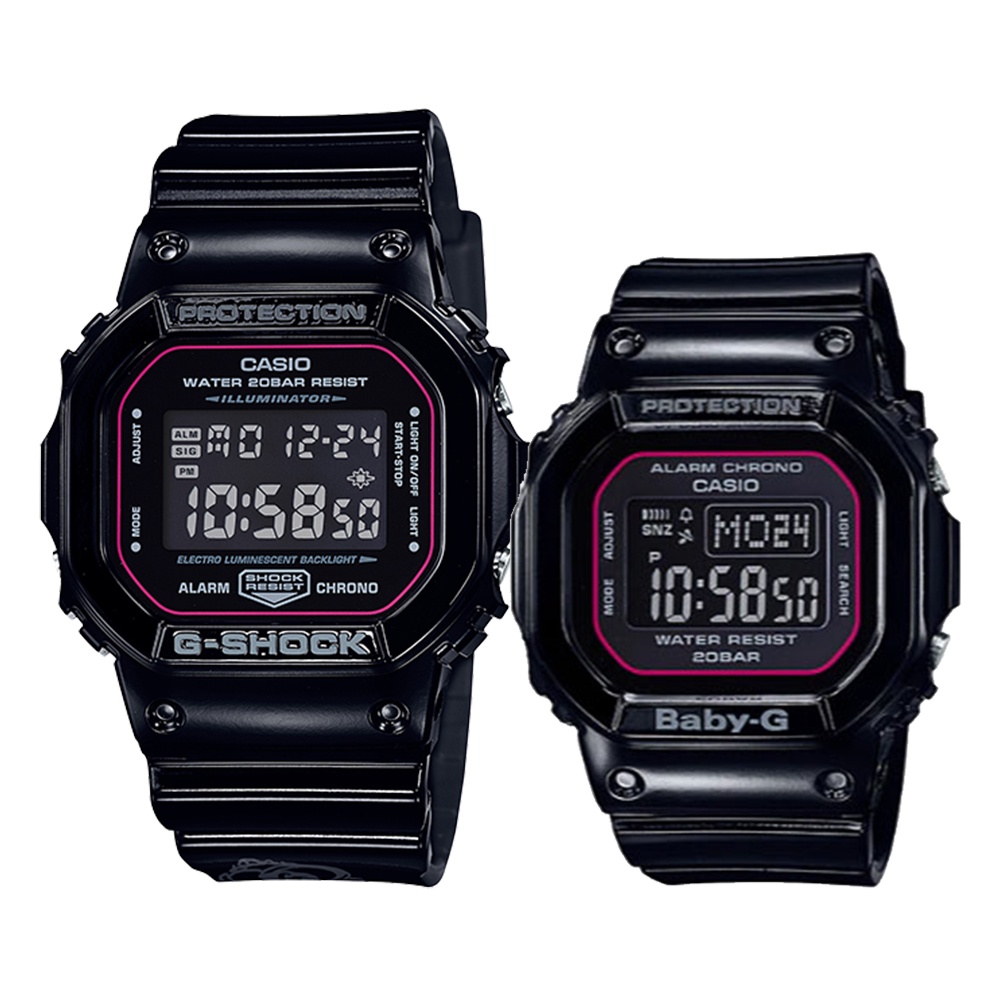 【CASIO】 甜蜜愛戀限量對錶 SLV-18B-1 台灣卡西歐公司貨