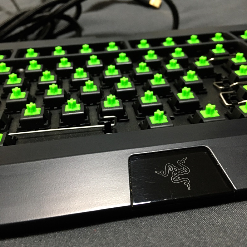 雷蛇Razer黑寡婦蜘蛛鍵盤104+5鍵 電競鍵盤 遊戲 機械式巨集鍵盤