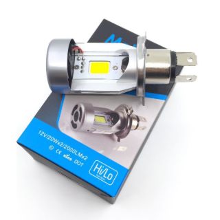 前置風扇 LED 大燈 直上 H4 勁戰 BWS led CUXI M4 頭燈 30晶 HS1 白光 黃光 LED大等燈
