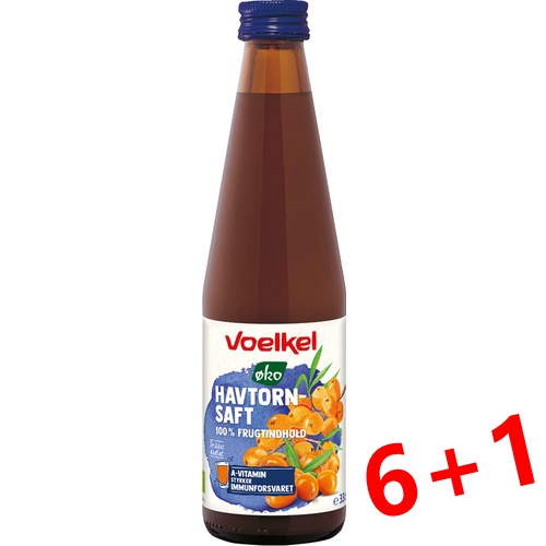 Voelkel 維可 沙棘果汁 330ml/瓶(買6送1) demeter認證